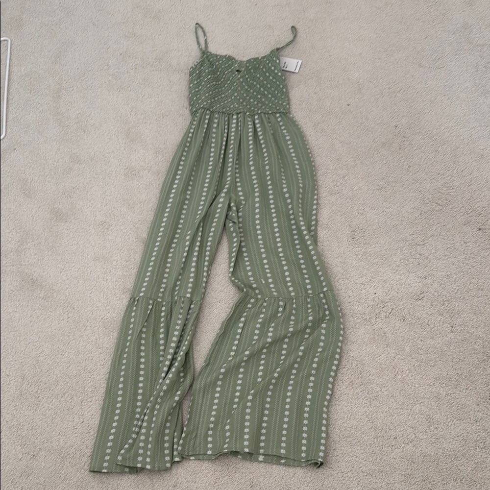 Japna Green Floral Dress